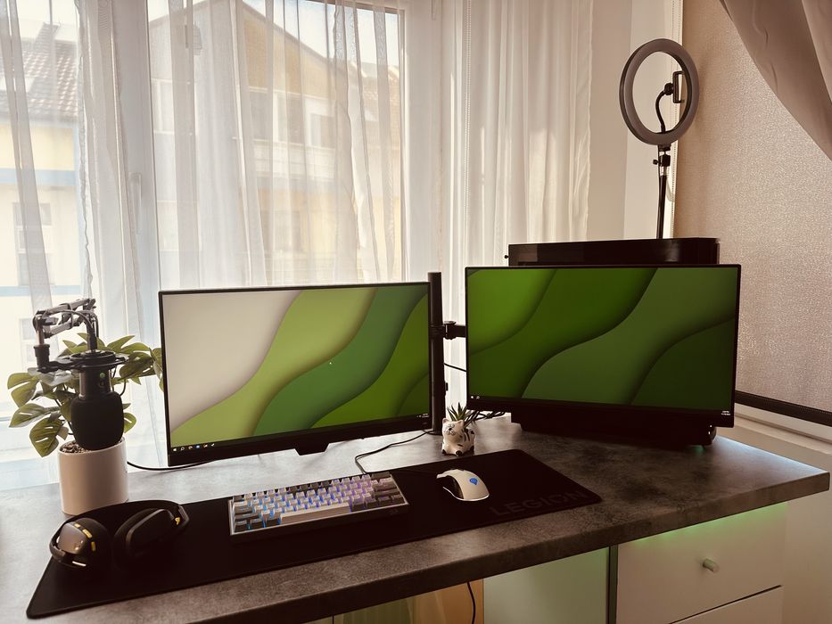 Setup Gaming Complet-i5+RTX 4060+32 RAM+VR+G29+MONITOARE 165&280hz