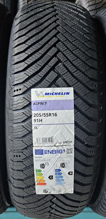 205/55 R16 91H, MICHELIN Alpin 7, Anvelope de iarna M+S