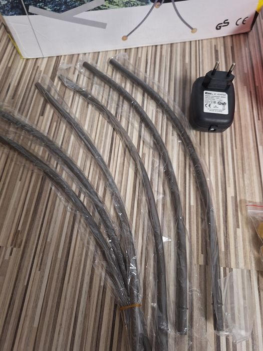 Lampă umidificator cu ionizator aer cu lumini led nouă.