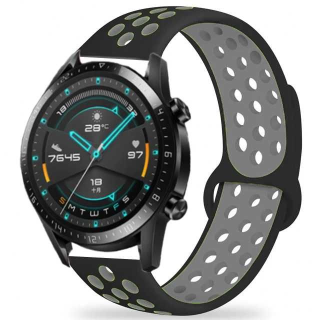 Curea silicon sport 20mm 22mm Samsung Galaxy Watch 5 6 7 Huawei GT 3 4