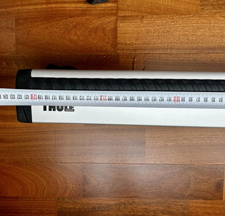 Thule bare transversale Evo WingBar raised rail