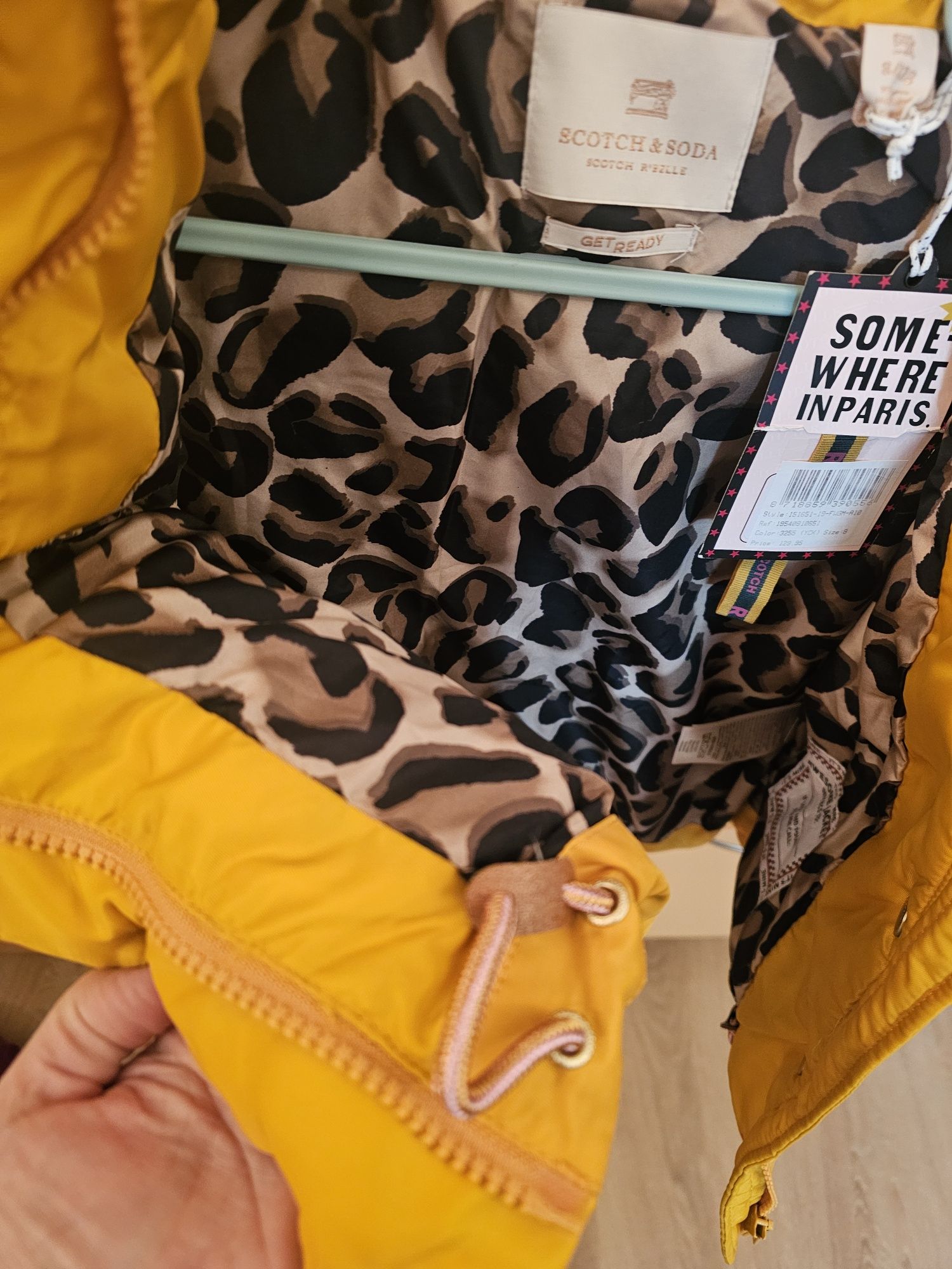 Детско яке Scotch & soda 128 момиче