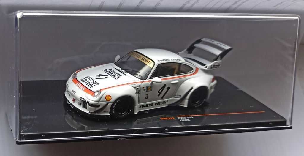 Macheta Porsche 911 RWB 993 LBWK - IXO Premium 1/43 (Livery Le Mans)