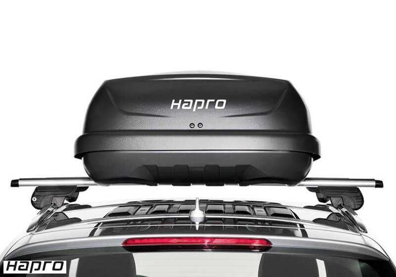 Багажник тип автобокс HAPRO Traxer 5.6 Anthracite за автомобил