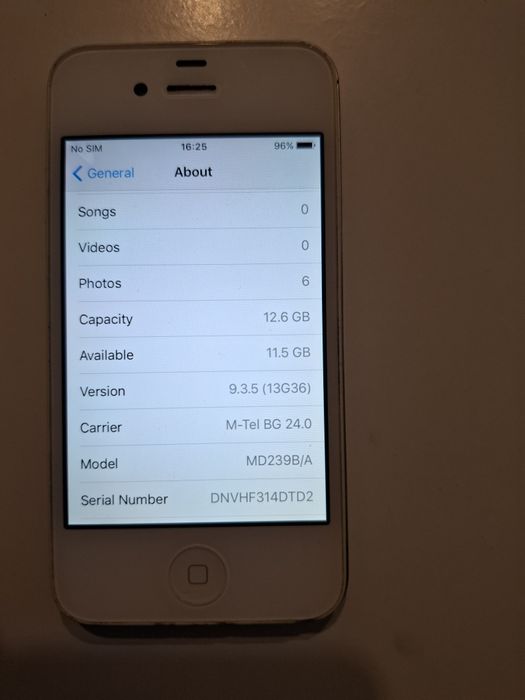 Iphone 4s в добро състояние,ОТКЛЮЧЕН Е