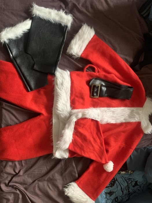 Costum mos craciun pt copii