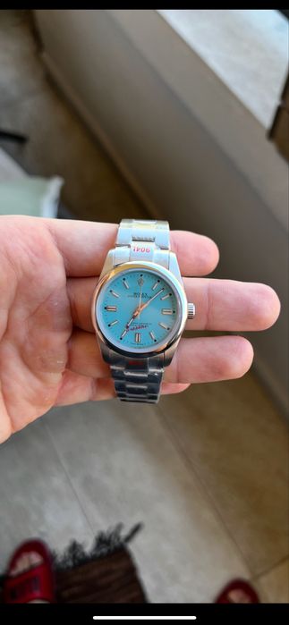 Rolex Oyster Perpetual Tiffany 36 mm - дамски модел
