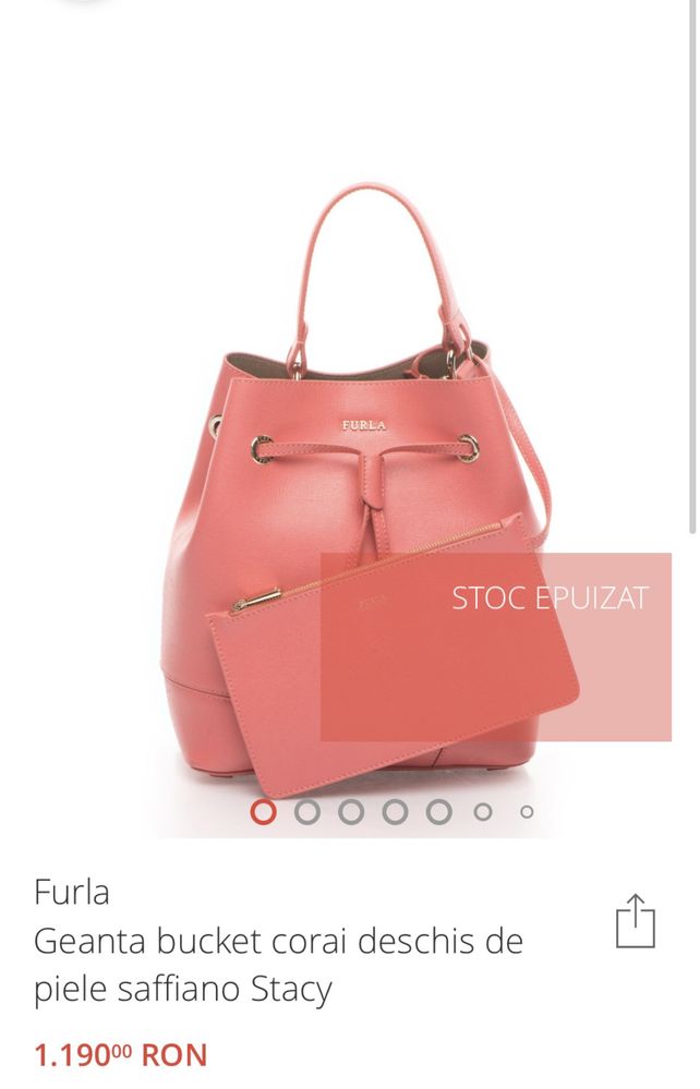 Geanta Furla piele naturala Stacy