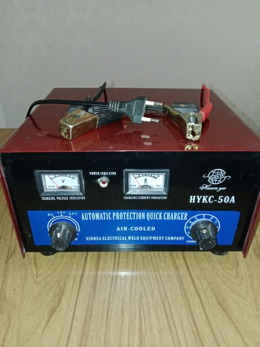 Насос через аккумулятор и зарядное устройство 12v
