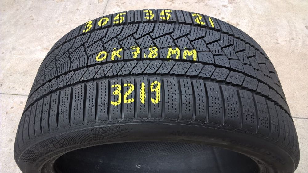 O anvelopa de iarna 305 35 21 continental wintercontact TS 860S 7,8 mm