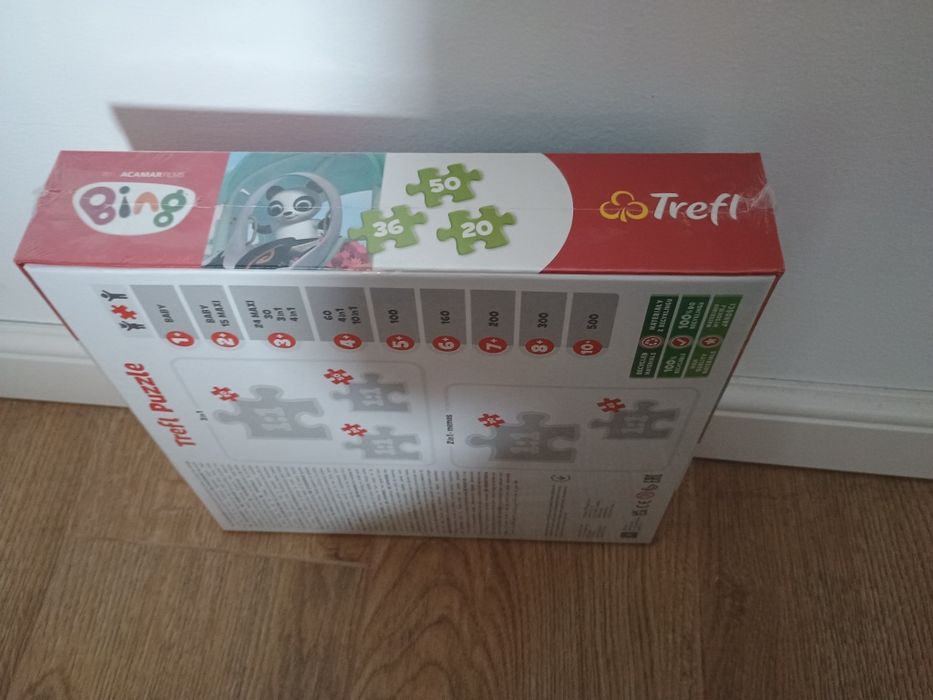 Puzzle 3 in 1  cu bing desene animate