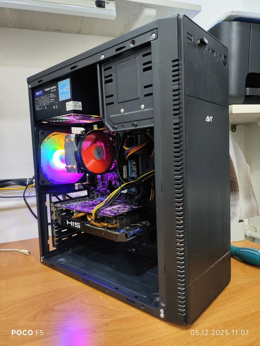 Игровой компьютер (кейс) Core i7, 16gb, SSD, RX580, HDD 1tb