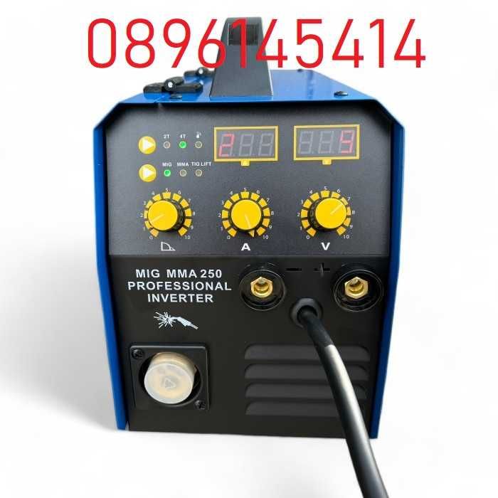 ПРОМОЦИЯ - PROFESIONAL MAX 250 Телоподаващо + Електрожен 250А