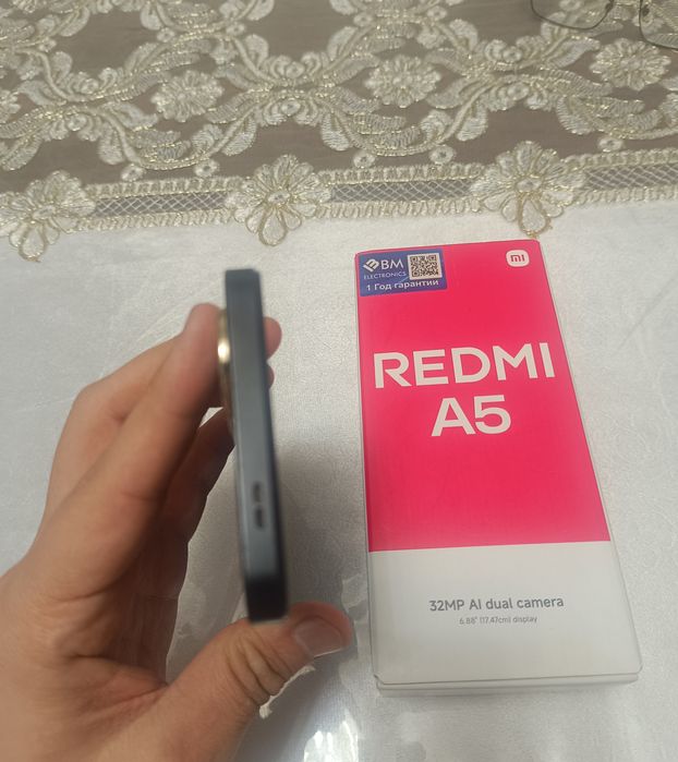 Xiaomi Redmi A5 64GB Black 2025 Karobka Holati Yaxshi Yengi Model 2025