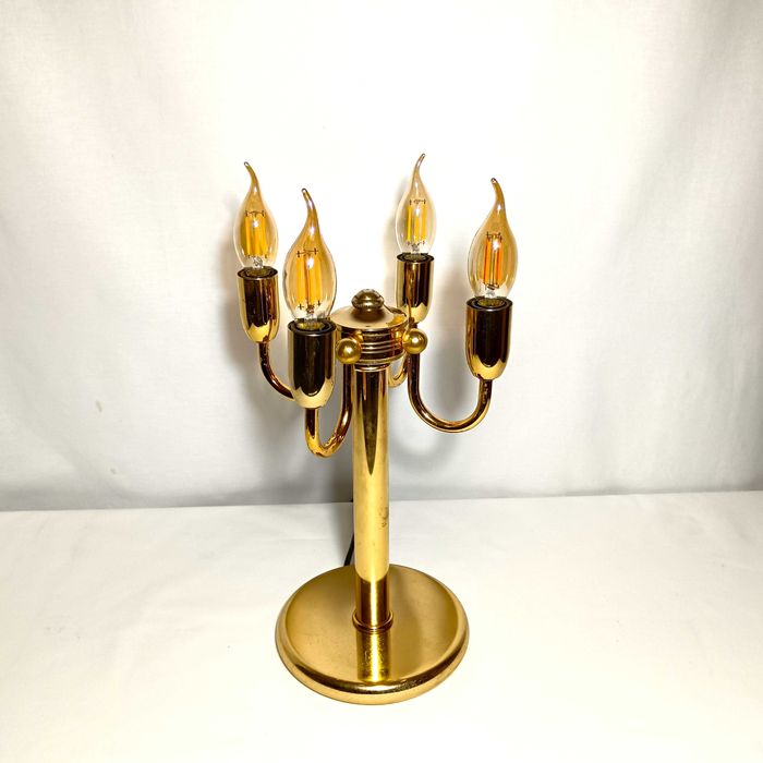 Veioza masa, candelabru, accent, Art Deco, alama, vintage