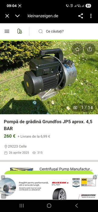 Vand Pompa gradina