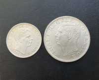 Moneda de 500 lei 1944 si 200 lei 1942 argint