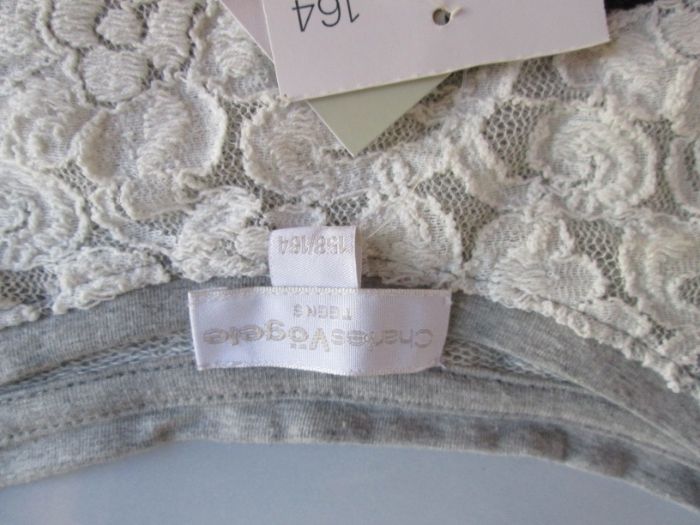 Нова с етикет тениска, био памук, 158-164см.