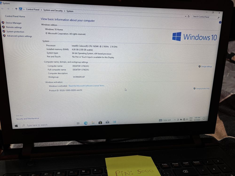 Lenovo 80QR 15.6” лаптоп