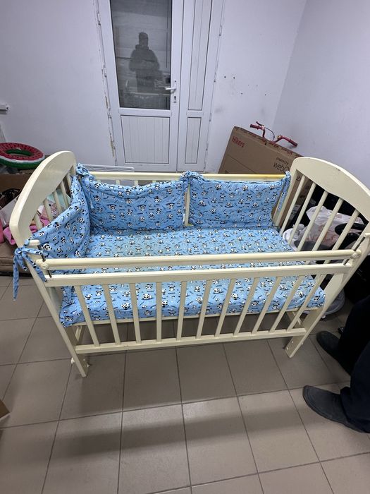 Детский манеж кровать