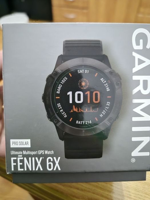 Fenix 6x pro solar