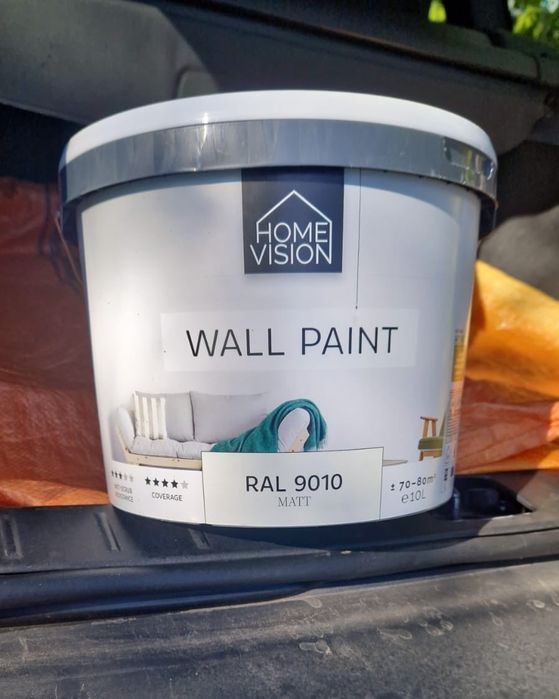 NOUA, SIGILATA, Vopsea interio de perete mată Home Vision , 10l