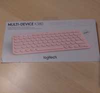 Клавиатура Logitech Multi-Device K380 розова, безжична