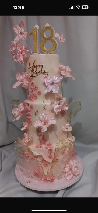 Macheta tort aniversar