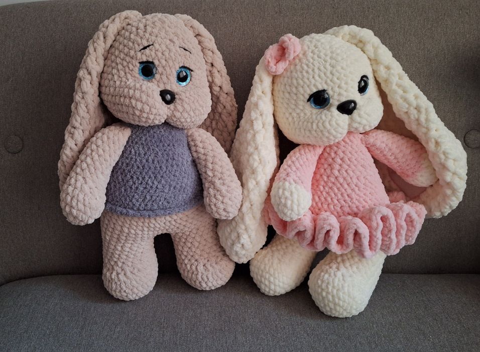 Плетени играчки ръчна изработка