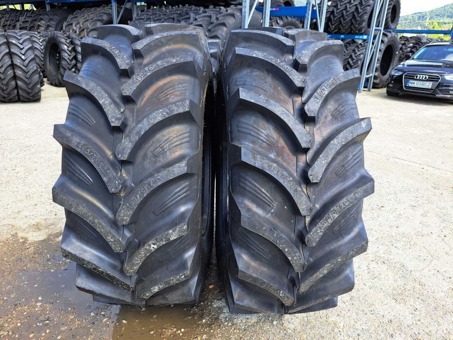 Cauciucuri noi 480/70R28 OZKA anvelope radiale TRACTOR