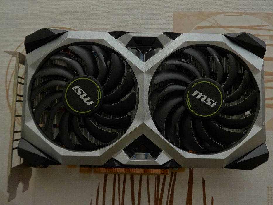 Геймърска видеокарта MSI GeForce GTX 1660 SUPER Ventus XS OC 6GB GDDR6