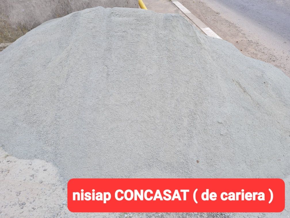 Nisip concasta (CARIERA ) 0/4 mm