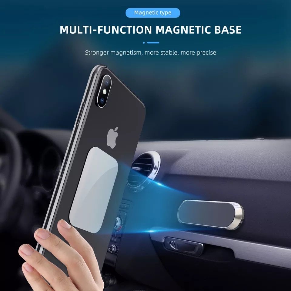 Suport Magnetic Telefon Pentru Bord Auto cu 2 Placute Metalice Incluse
