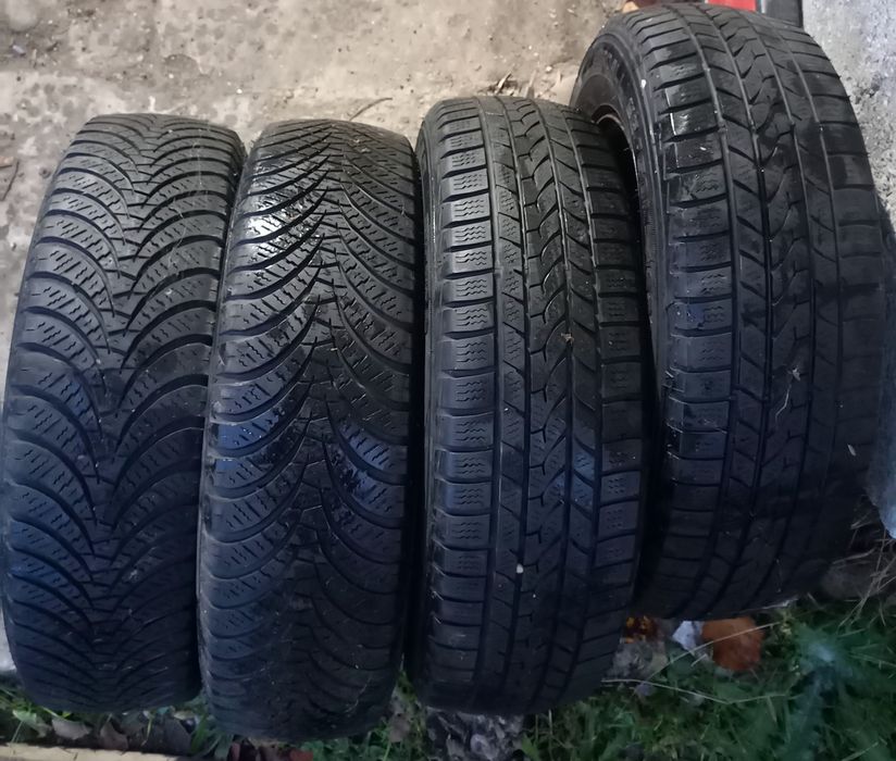 Set roți 4×100 R13 cu anvelope iarnă 155/70 R13