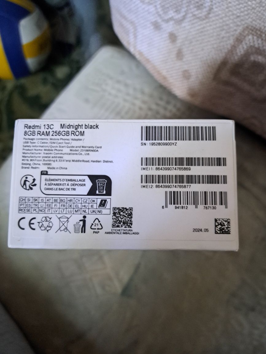 Xiaomi redmi 13C на 256 гигов
