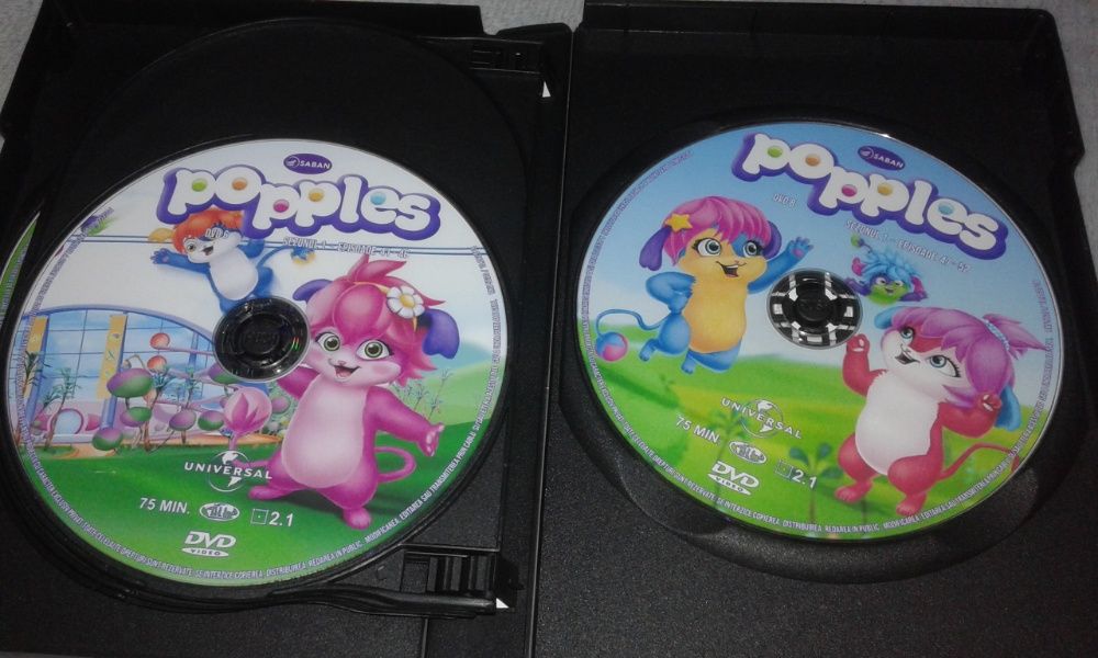 Popples - 8 DVD desene animate dublate in limba romana