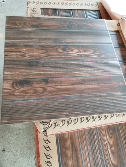 Gresie exterior / interior portelanata Natura Wenge, mata, aspect lemn