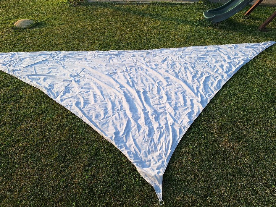 Parasolar terasa copertina triunghiulara 5.8mx4mx4m