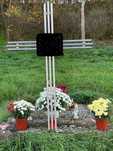 Cruce funerara din inox