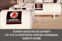Butelie GPL1000/1750/2500L noua,acte, instalare, proiect, autorizatii