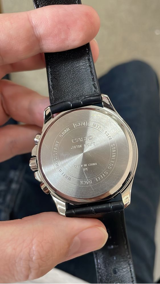Часы Кварцевые CASIO MTP-1374L-1AVDF сталь