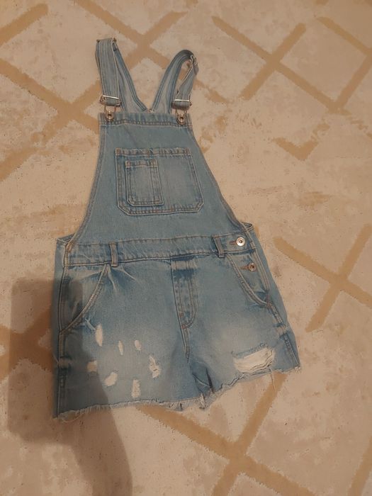 Джинсовый комбенизон курткасымен сатылады