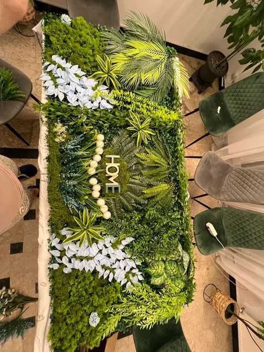 Tablou artistic  din plante