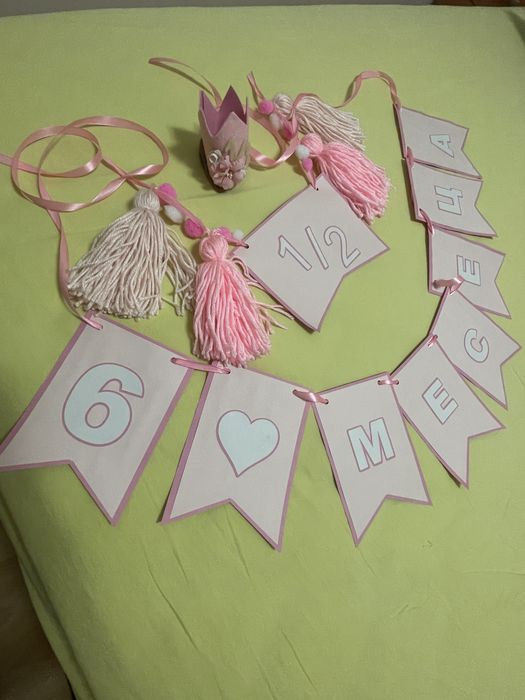 Украса за 6 месеца на момиче