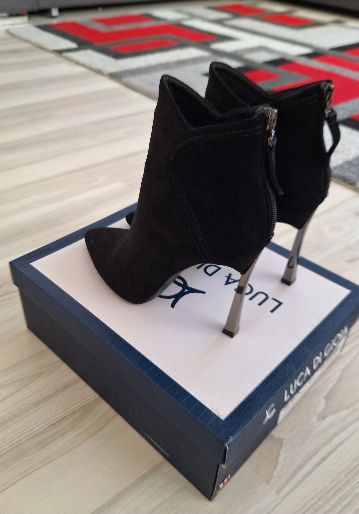 Botine Luca di Gioia piele intoarsa mar.37