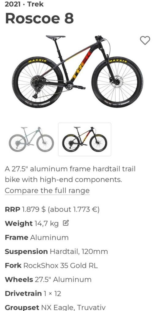 Trek Roscoe 8 2021