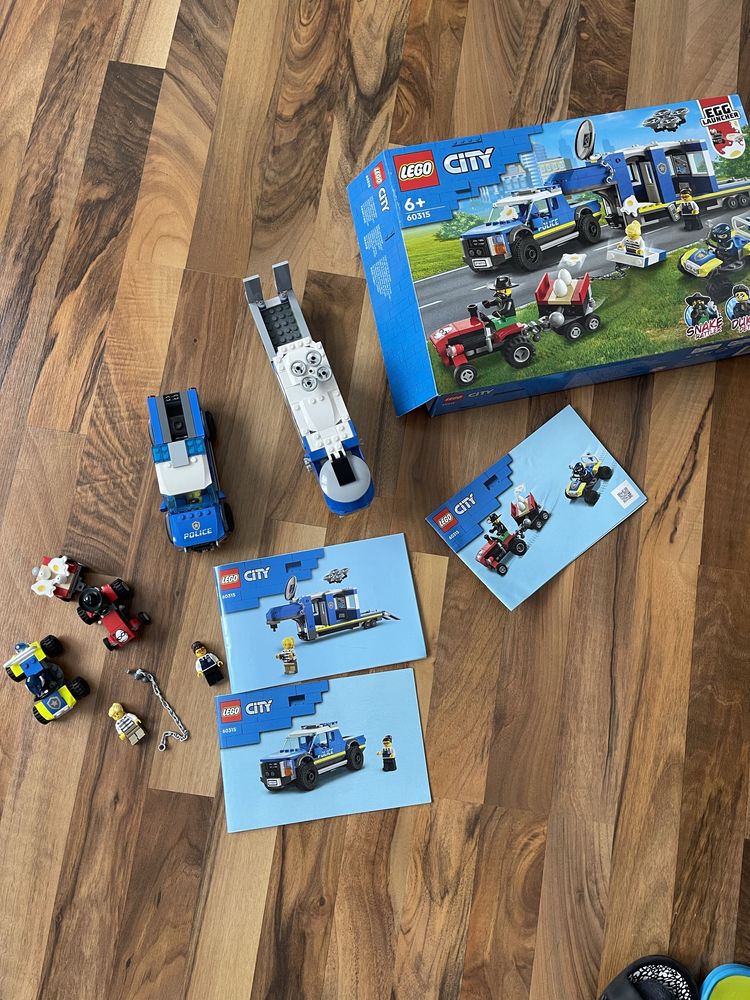 Lego city 60315. Masina centru de comanda mobil