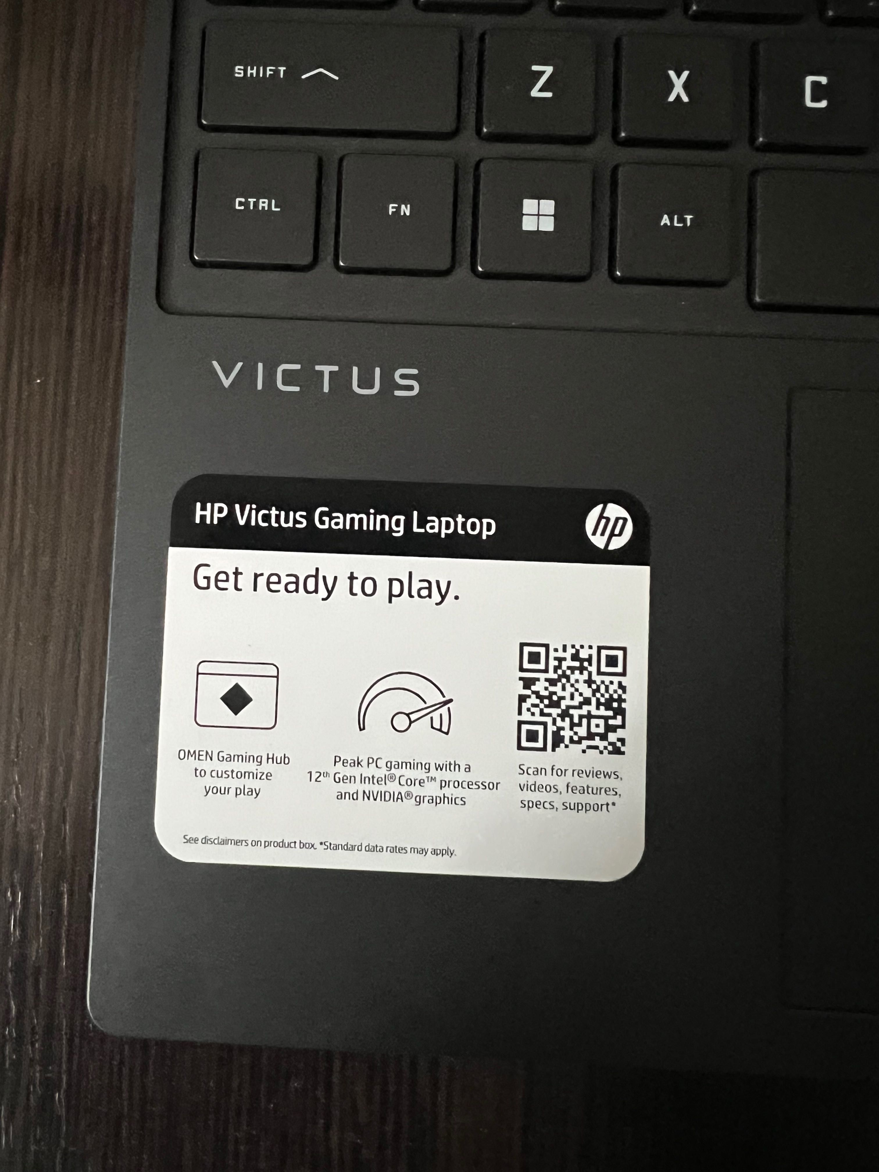 Hp victus i5-1245H gtx 1650 4gb 2023 model