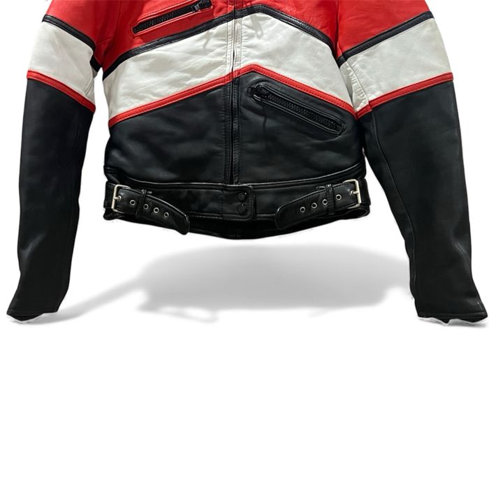 Дамско кожено мото яке номер 40