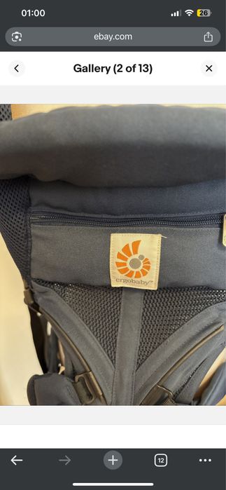 Marsupiu Ergo baby omni 360 cool air mesh